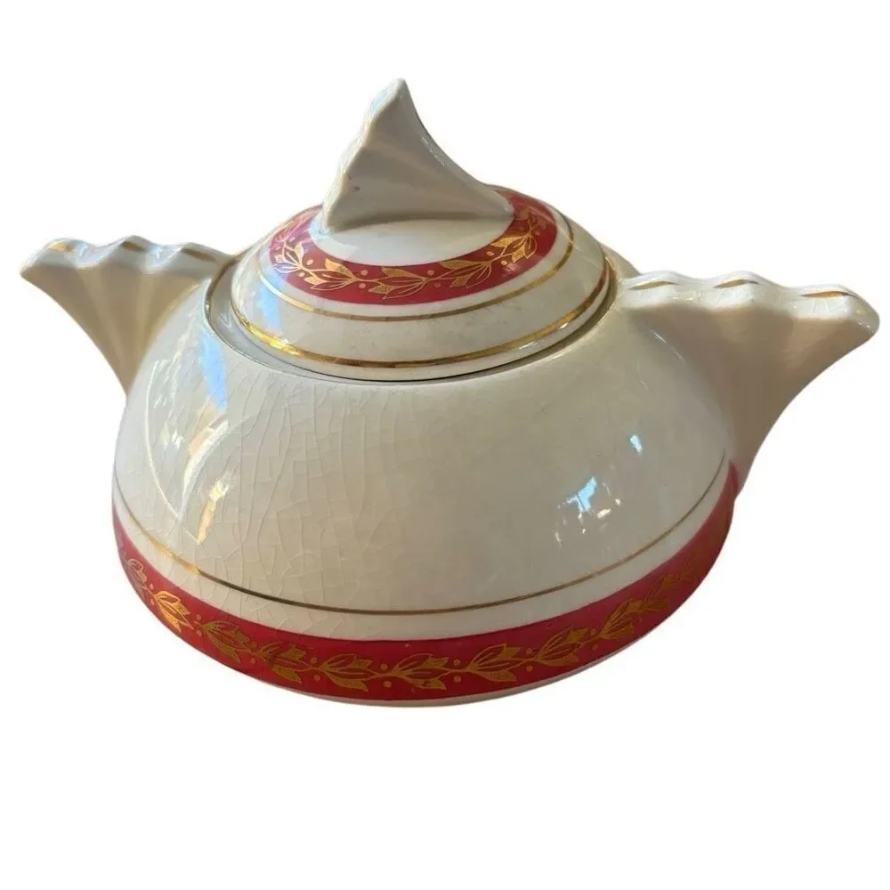 The French Saxon China Co. Sugar Bowl